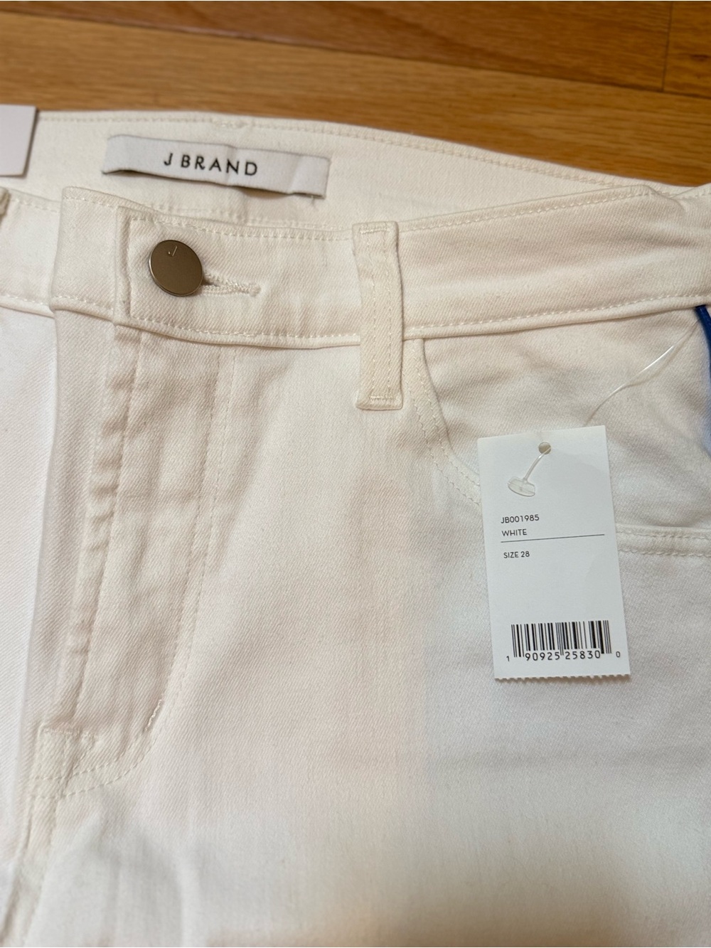 J Brand Alana White High-Rise Women's Jeans